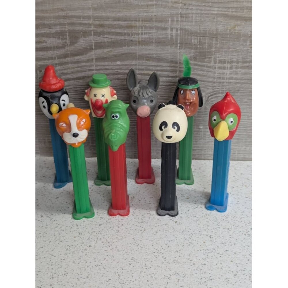 Pez Dispensers - Eight (8) Merry Music Makers
